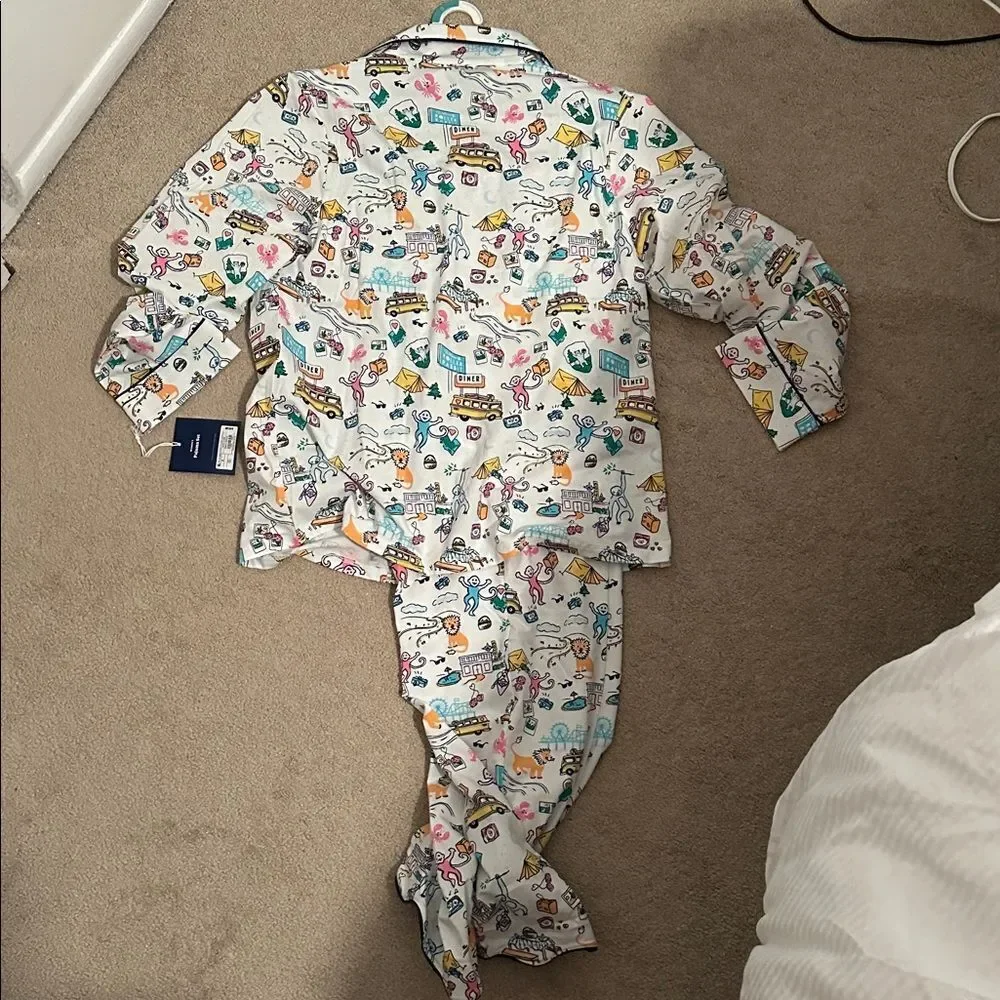 NWT Roller Rabbit Diner Limited Pajamas Small